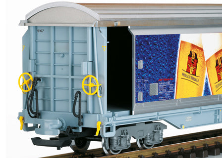 LGB Sliding Wall Wagon RhB L48572