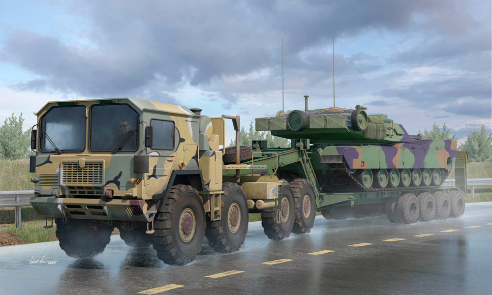 I LOVE KIT M1014 w/ M747 Semi-trailerTractor - LK63529