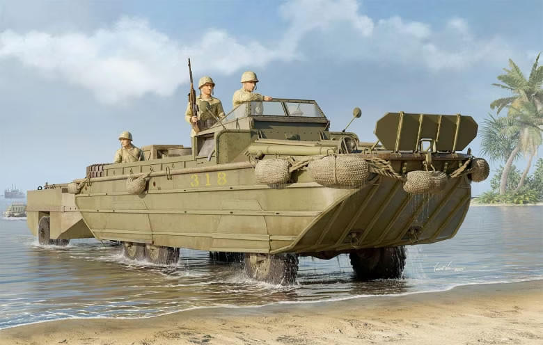I LOVE KIT US GMC DUKW-353 w/ WTCT-6 - LK63539 - Military Vehicle Kits