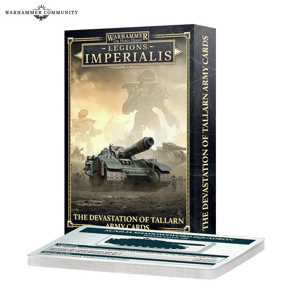 Legions Imperialis: Devastation Of Tallarn Army Cards 03-72