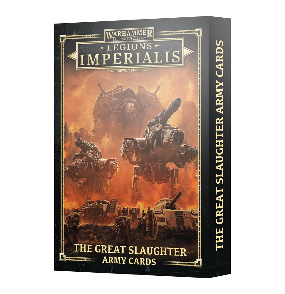 Warhammer Legions Imperialis: The Great Slaughter Army Cards 03-58