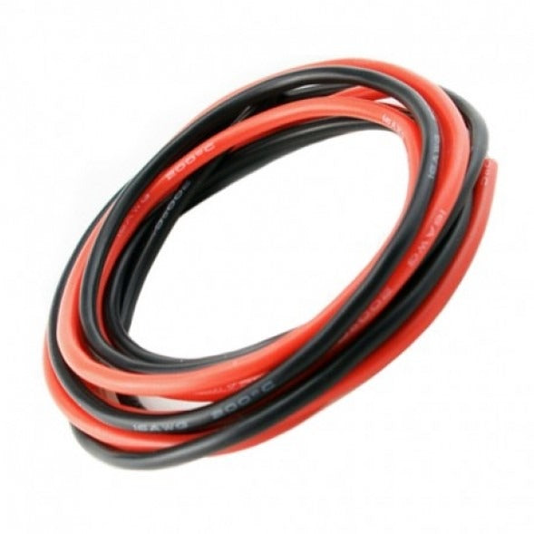 Logic RC Silicone Wire 16Awg 1M Black/1M Red (252 Strands Od3.0Mm) O-LGL-SW16AWG