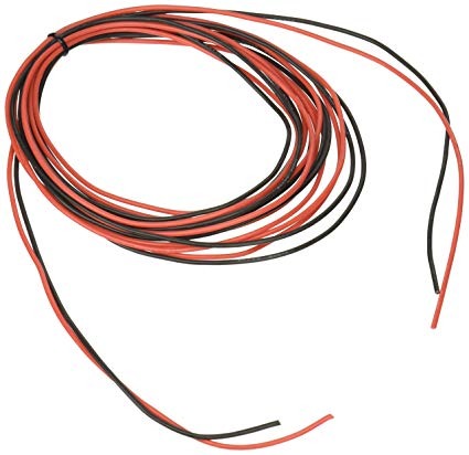 Logic RC Silicone Wire 30Awg 1M Black/1M Red (11 Strands Od1.2Mm) O-LGL-SW30AWG