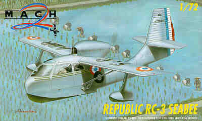 Republic RC-3 Seabee with decals for one French aircraft flying boat/seaplane