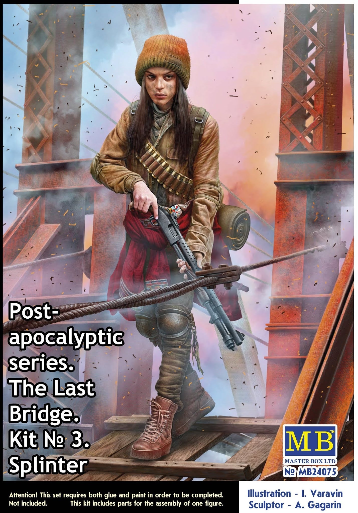 Masterbox 1:24 - The Last Bridge, Kit no 3, Splinter