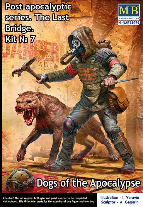 Masterbox 1:24 - Dogs of the Apocalypse Kit No.7
