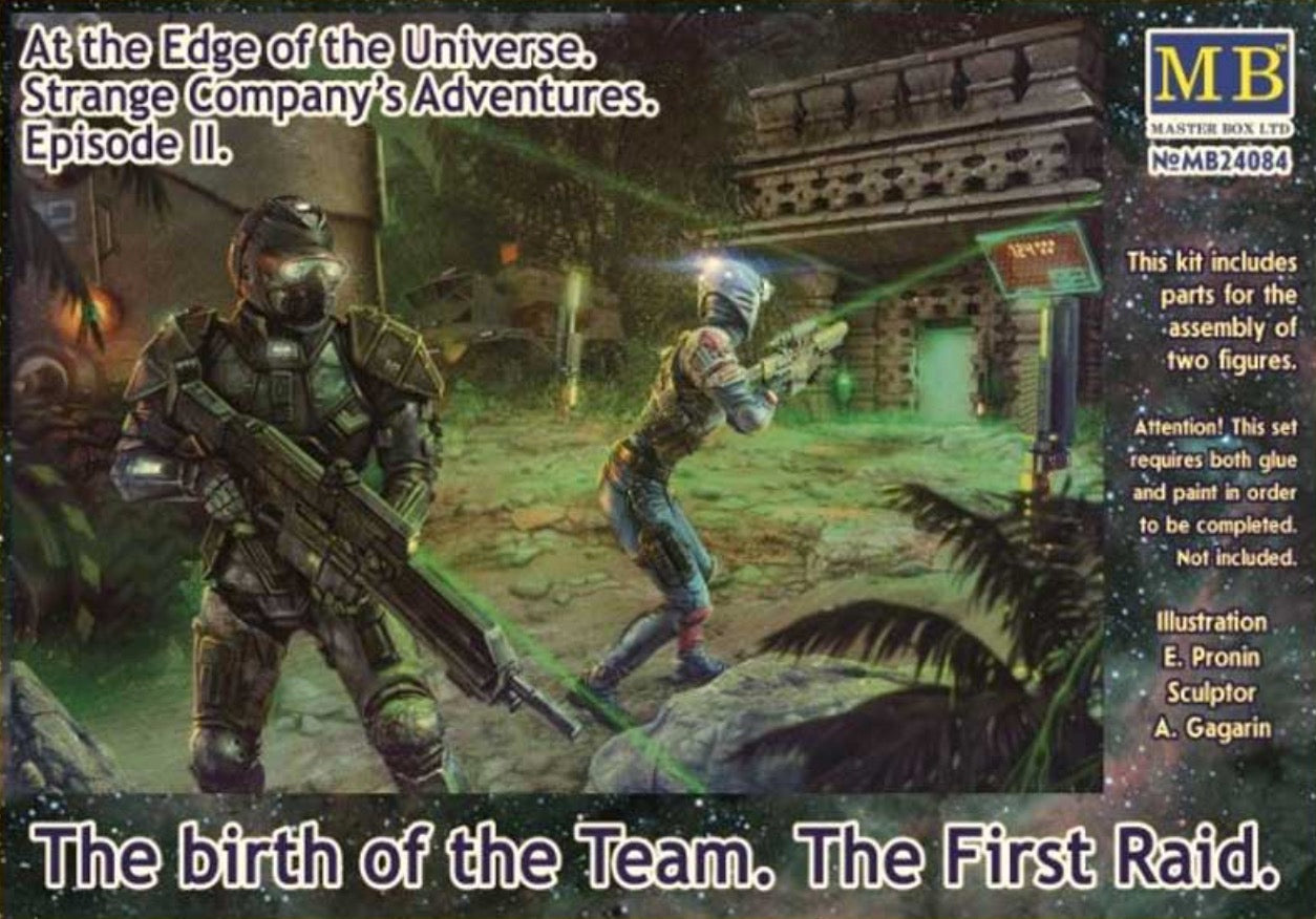 Masterbox 1:24 - Episode II, The birth of the team,