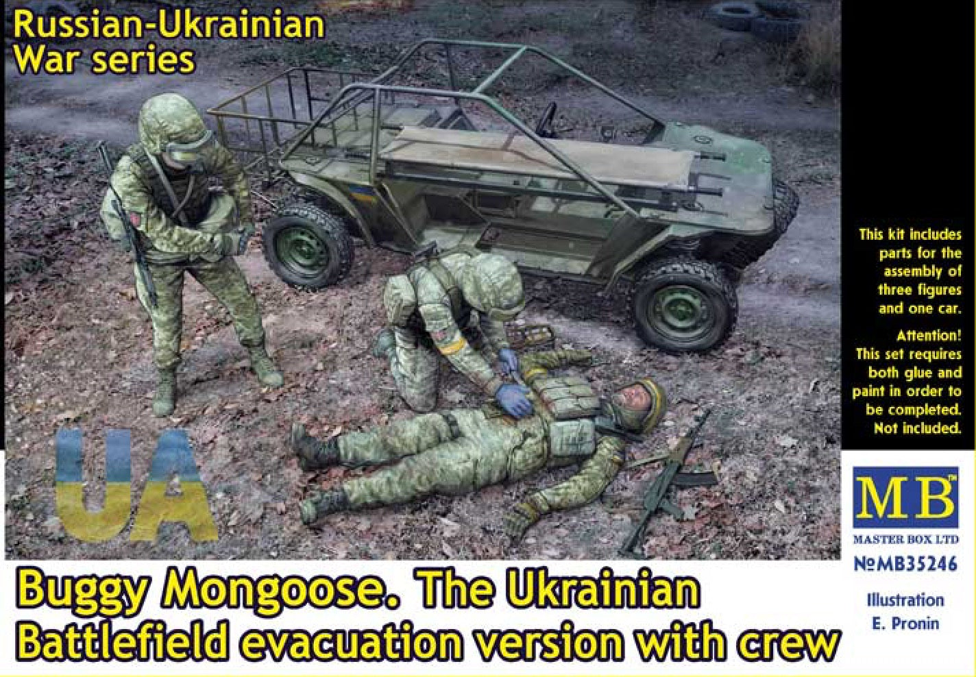 Masterbox 1:35 - Mongoose, Ukraine Evacuation w/ Crew
