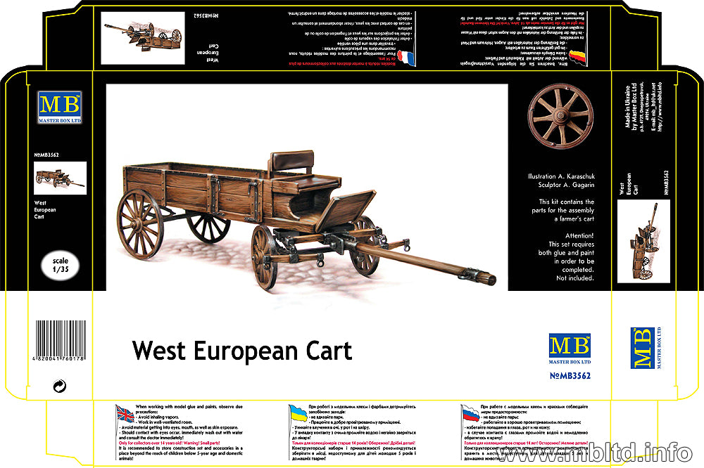 Masterbox 1:35 - French Cart