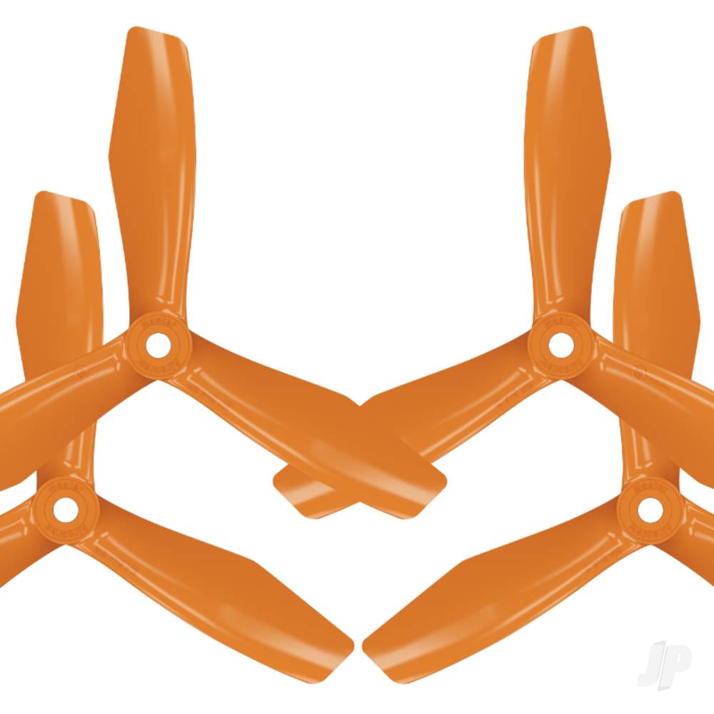 Master Airscrew 5x4.5 BN 3-Blade FPV Propeller Set x4 Orange MAS3N05X45SO4 Main