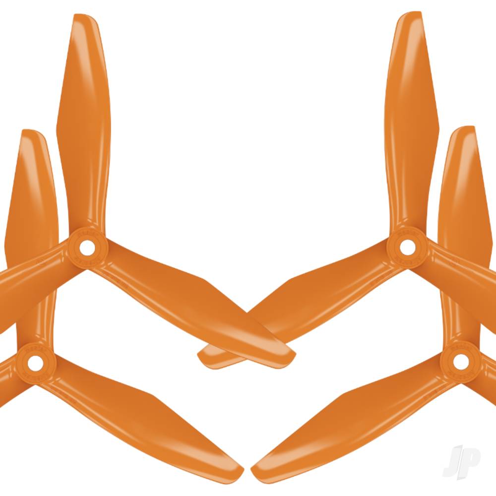 Master Airscrew 6x4.5 RS 3-Blade FPV Propeller Set x4 Orange MAS3R06X45SO4 Main