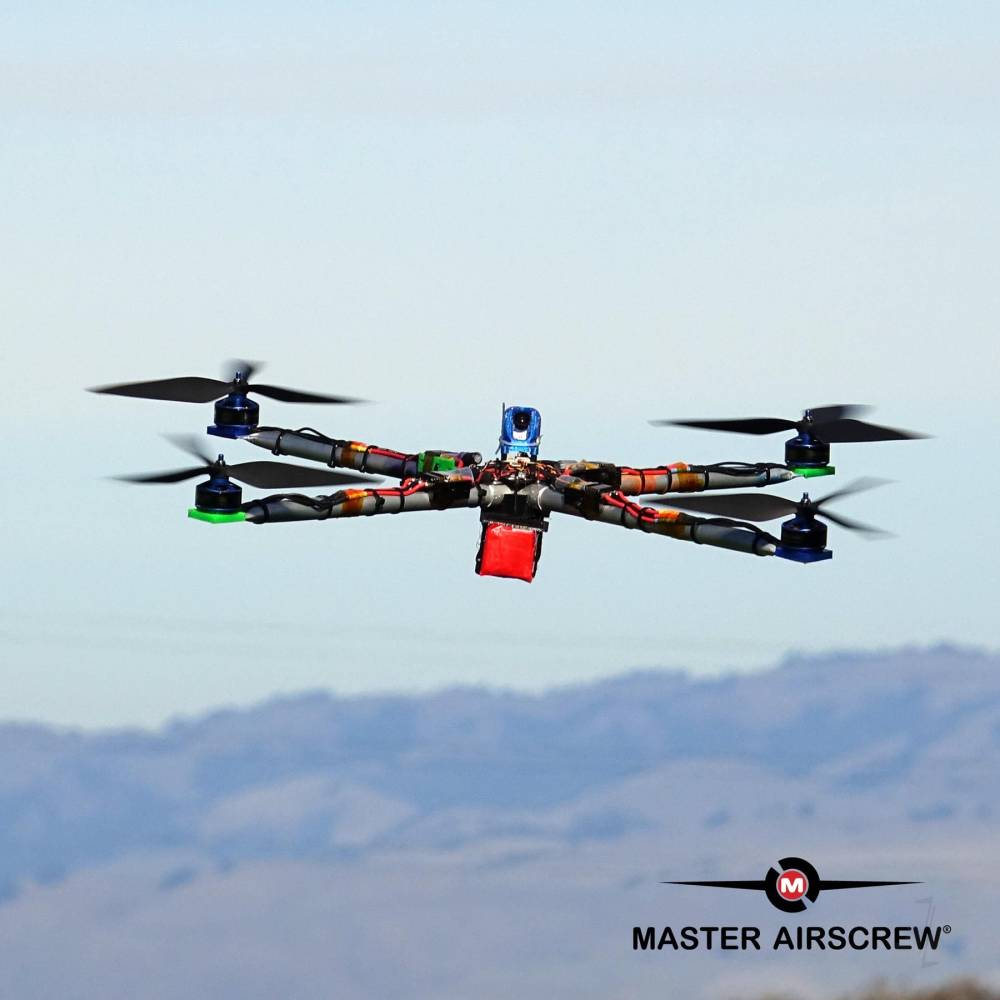 Master Airscrew 11x10 3X Power X-Class Giant Racing Drone Propeller (CCW)  - MAS3X11X10NB1 8