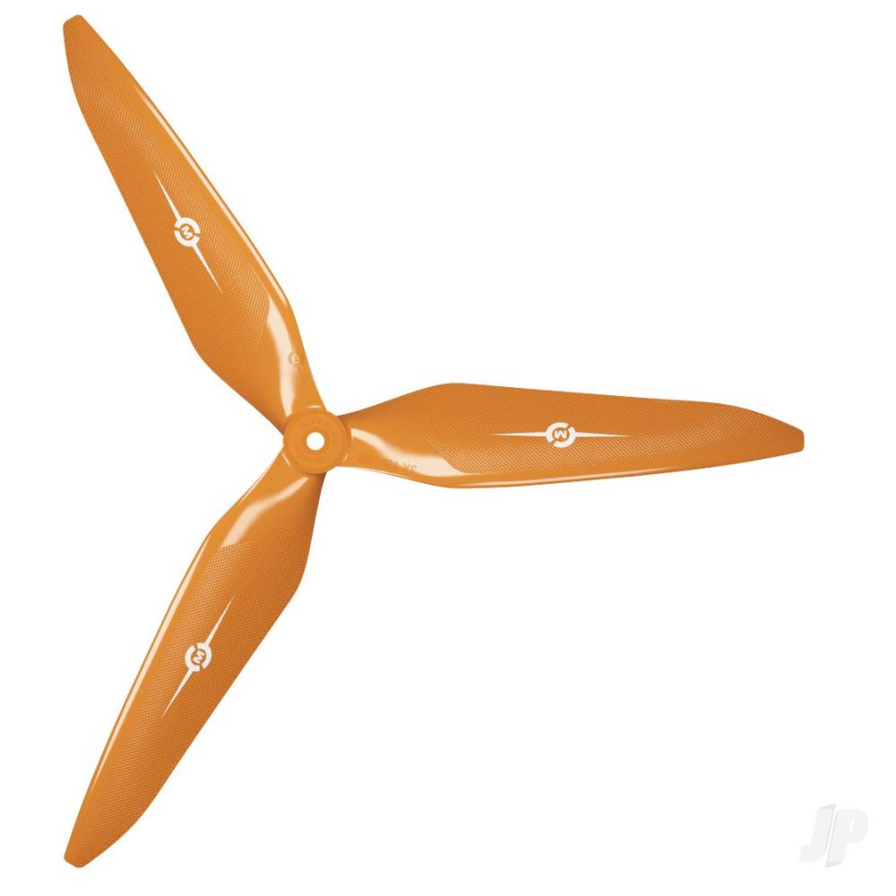 Master Airscrew 3X Power - 12x11 Propeller (CW) Rev./Pusher Orange MAS3X12X11RO1 Main