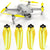 Master Airscrew MR-Air 2S -7.2x3.8 Prop Set x4 Yellow MASA2S7238FY4 Main