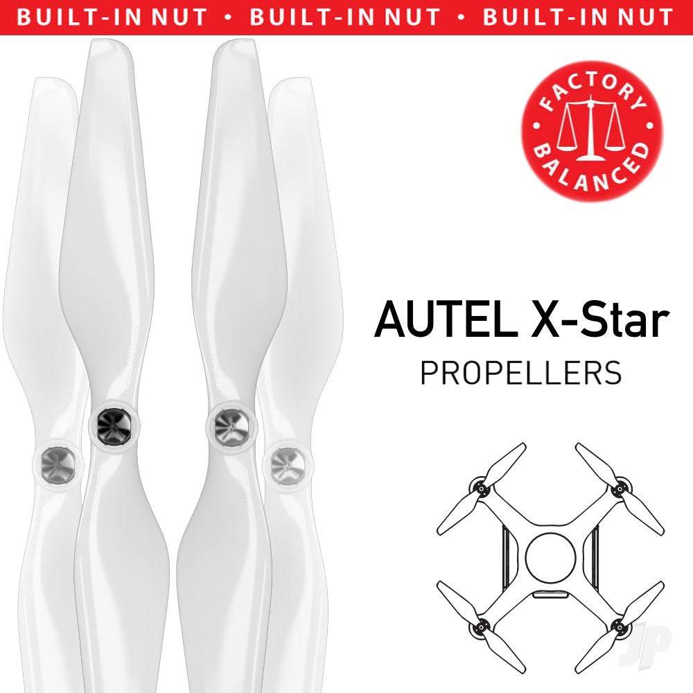 Master Airscrew 9.4x5 MR AU Propeller C Set x4 White for AUTEL X Star MASAU09450CW4 1