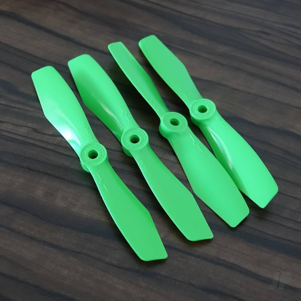 Master Airscrew 5x4.5 BN-FPV Bullnose Propeller Set 4x Green MASBN05X45SG4 2