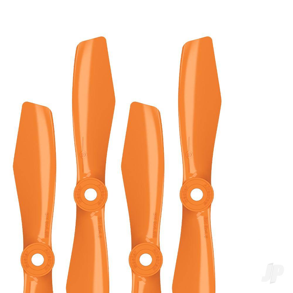 Master Airscrew 5x4.5 BN-FPV Bullnose Propeller Set 4x Orange MASBN05X45SO4 Main