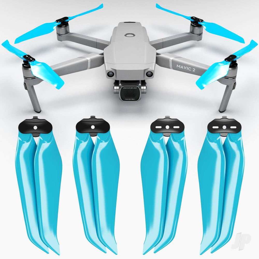 Master Airscrew DJI Mavic 2 STEALTH Upgrade Propellers, Blue (8.9x4.9 F) ( - MASM2E8949FL4 Main