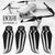 Master Airscrew MR-M2?N Endure - 8.9x4.9 Prop F Set x4 Black for DJI Mavic - MASM2N8949FB4 1