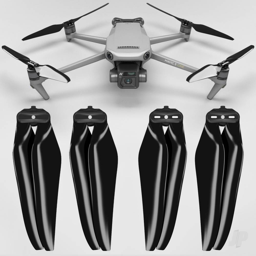 Master Airscrew Mavic 3 Stealth - 9.4x5.3 Prop F Set x4 Black MASM3S9453FB4 Main