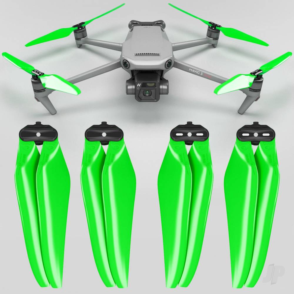 Master Airscrew Mavic 3 Stealth - 9.4x5.3 Prop F Set x4 Green MASM3S9453FG4 Main