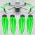 Master Airscrew Mavic 3 Stealth - 9.4x5.3 Prop F Set x4 Green MASM3S9453FG4 Main