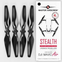 Master Airscrew 5.3x3.3 DJI Mavic Air STEALTH Upgrade Propeller Set, 4x Bl - MASMC05333SB4 Main