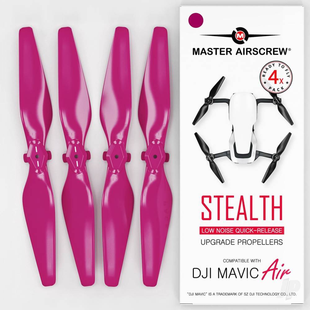 Master Airscrew 5.3x3.3 DJI Mavic Air STEALTH Upgrade Propeller Set, 4x Ma - MASMC05333SM4 Main