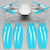 Master Airscrew MR-Mini 2 Prop Set x4 Blue MASMI24121FL4 Main