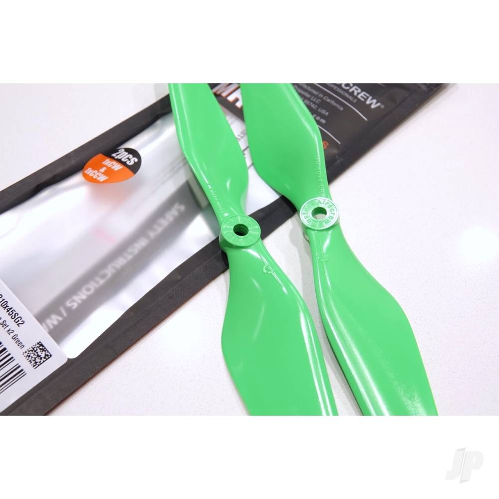 Master Airscrew 8x4.5 MR Propeller Set 2x Green MASMR08X45SG2 2