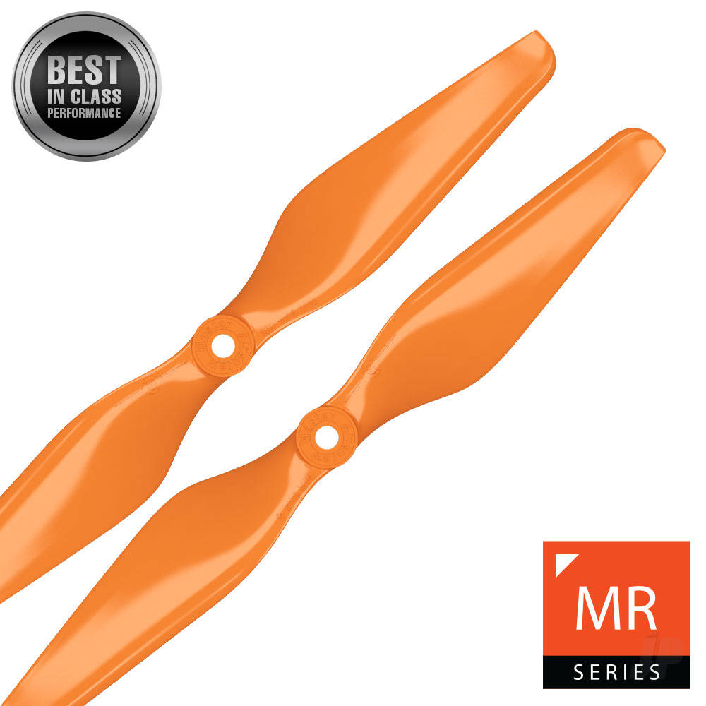 Master Airscrew 9x4.5 MR Propeller Set 2x Orange MASMR09X45SO2 Main