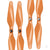 Master Airscrew 9.4x5 MR PH Propeller C Set x4 Orange for DJI PHANTOM 1 4  - MASPH09450CO4 Main