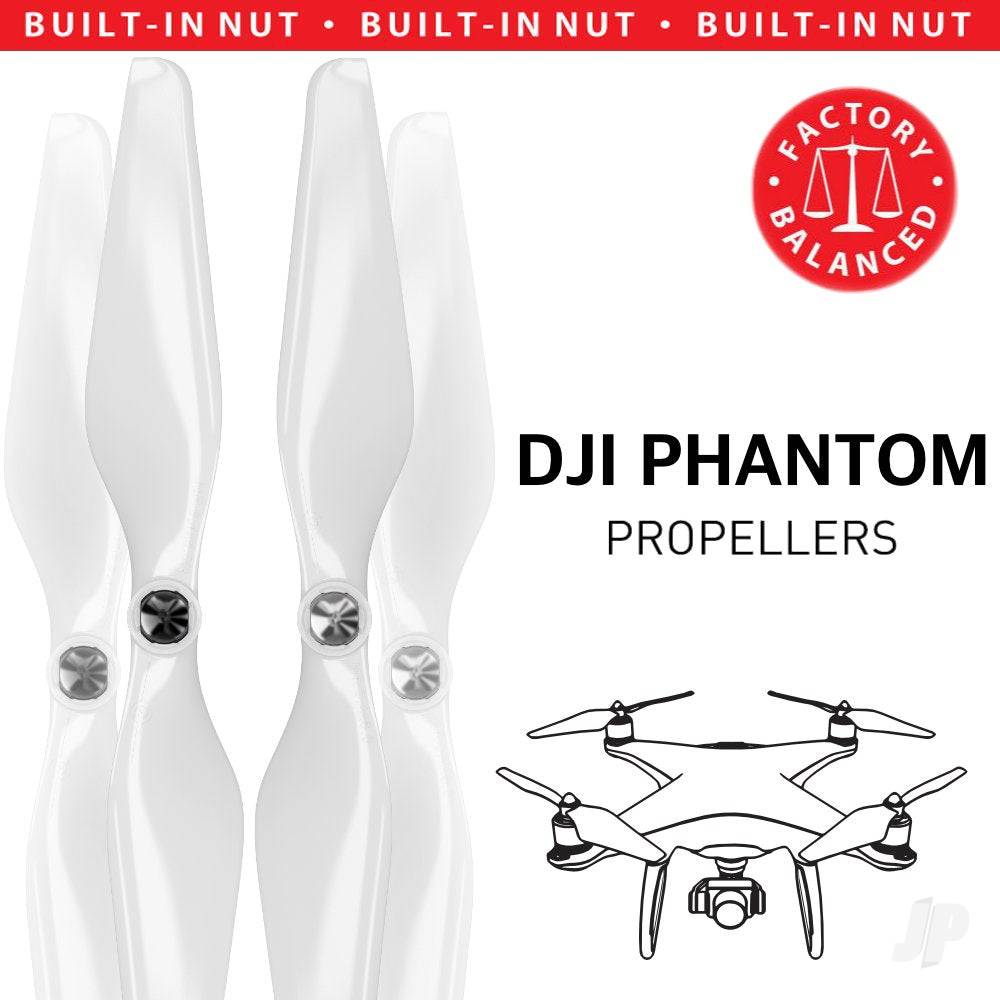 Master Airscrew 9.4x5 MR PH Propeller C Set x4 White for DJI PHANTOM 1 4 g - MASPH09450CW4 1