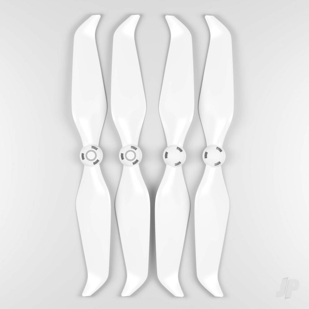 Master Airscrew MR-PH Stealth 9.5x5.7 Prop Set x4 White for DJI PHANTOM 4  - MASPHS9557SW4 Main