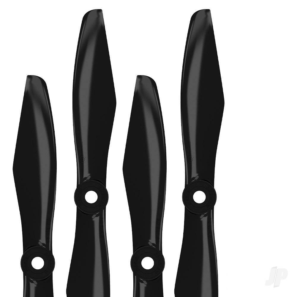 Master Airscrew 5x4.5 RS-FPV Racing Propeller Set 4x Black MASRS05X45SB4 Main