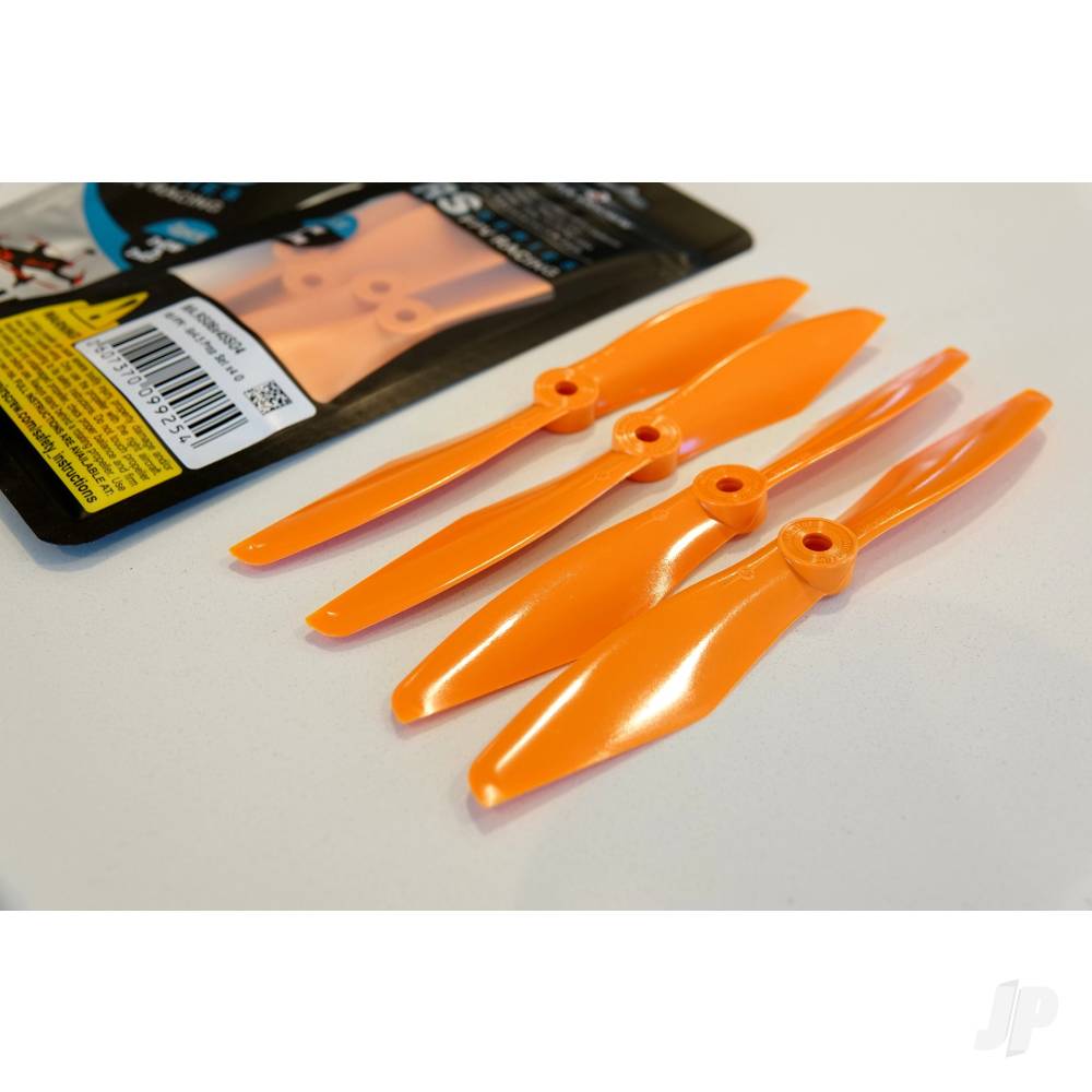 Master Airscrew 5x4.5 RS-FPV Racing Propeller Set 4x Orange MASRS05X45SO4 2