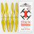 Master Airscrew 4.7x2.9 DJI Spark STEALTH Upgrade Propeller Set, 4x Yellow MASSP04729SY4 Main