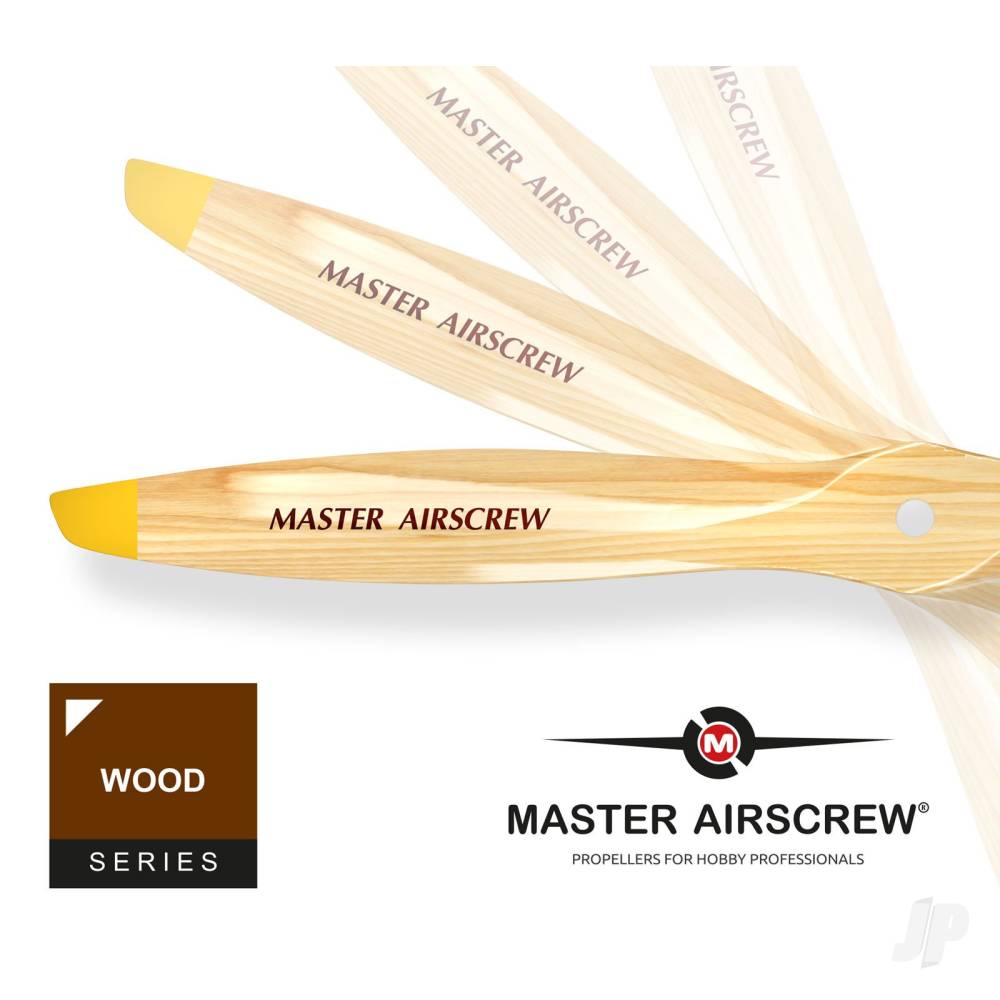 Master Airscrew 9x4 Beech Wood Propeller MASWB09X40N01 2