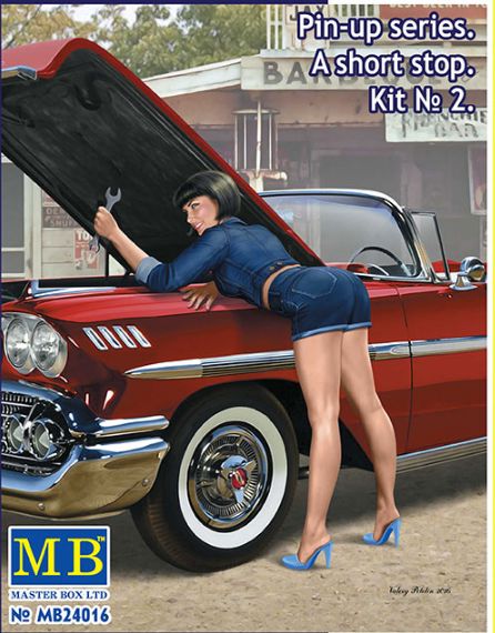 Masterbox 1:24 - Pin-up series, A Short Stop No. 2