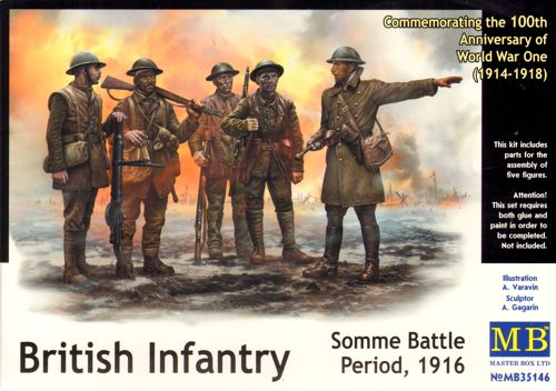 Masterbox 1:35 - British Infantry Battle of the Somme