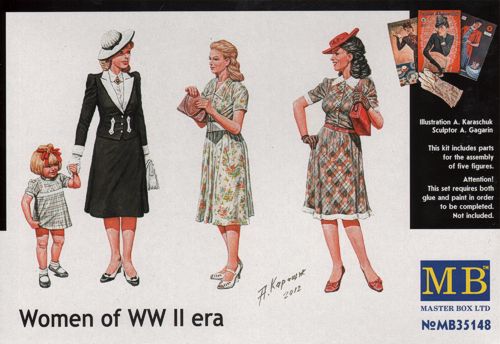 Masterbox 1:35 - Women of WWII
