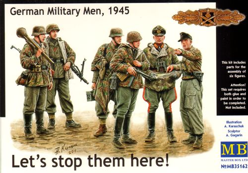 Masterbox 1:35 - German Soldiers 1945 Lets Stop Them .