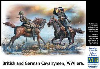 Masterbox 1:35 - British and German Cavalrymen WWI
