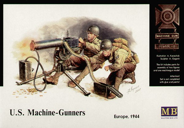 Masterbox 1:35 - US Machine Gunners Europe 1944