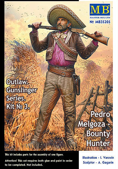 Masterbox 1:35 - Gunslinger 3 Pedro Melgoza, Bounty Hunter