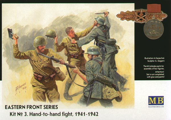 Masterbox 1:35 - Eastern Front Series Kit. 3 Hand to Hand F