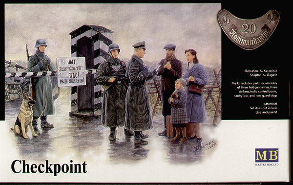 Masterbox 1:35 - Checkpoint Set