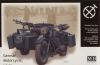 Masterbox 1:35 - German Motorcycle & Sidecar WWII