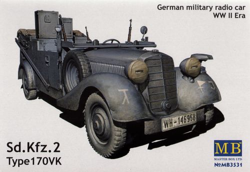 Masterbox 1:35 - Sd.Kfz.2 Type 170VK German Radio Car