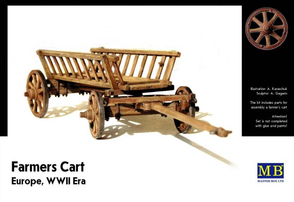 Masterbox 1:35 - Farmers Cart Europe WWII